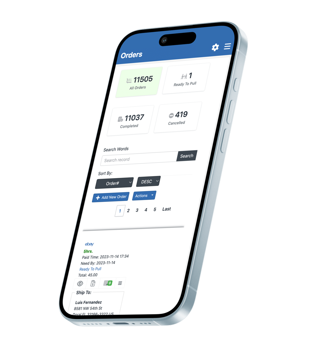 about-hero View orders from the app
